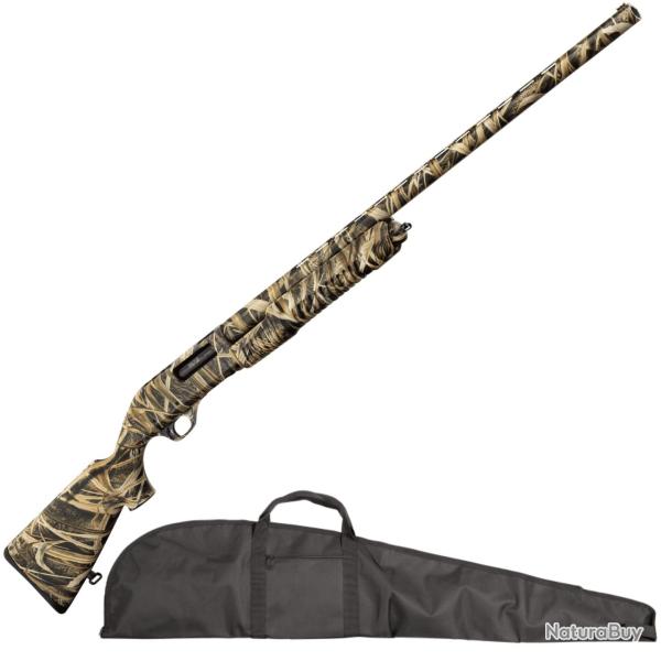 Pack chasseur ! Fusil de chasse � pompe camo Yildiz S76 cal 12/76 + fourreau