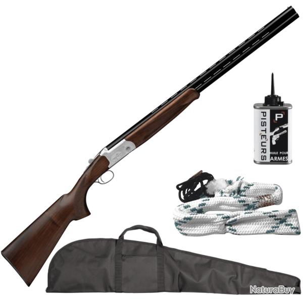 Pack chasseur ! Fusils de chasse Yildiz extracteur plaine - Cal. 20/76 + fourreau + nettoyage