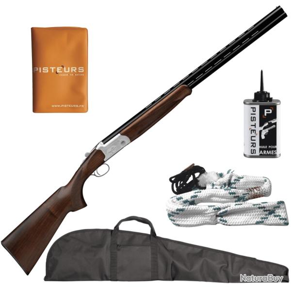 Pack chasseur ! Fusils de chasse Yildiz extracteur plaine - Cal. 20/76 + fourreau + nettoyage + port