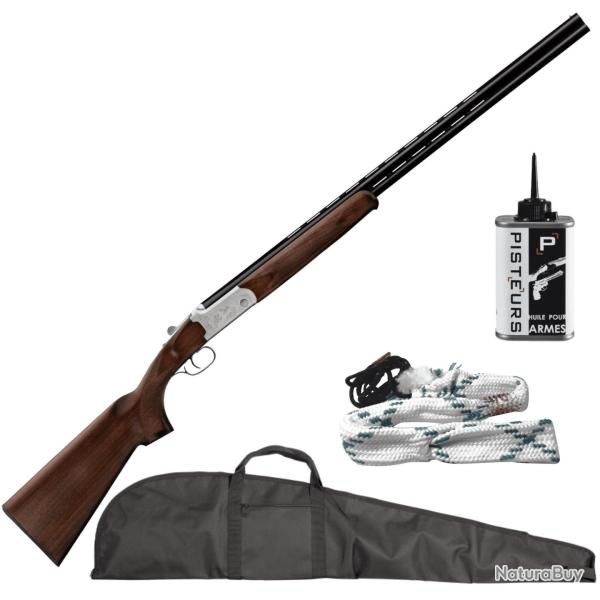 Pack Chasseur ! Fusil Yildiz - Cal. 410/76 Crosse pistolet + fourreau + nettoyage