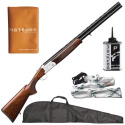 Pack Chasseur ! Fusils superpos&eacute;s de plaine Yildiz - Cal. 12/76 + fourreau + nettoyage + porte p
