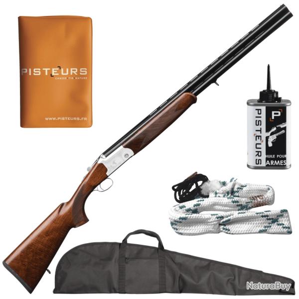 Pack Chasseur ! Fusils superpos�s de plaine Yildiz - Cal. 12/76 + fourreau + nettoyage + porte p