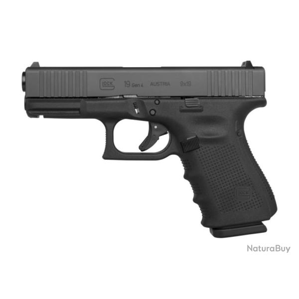 GLOCK - Pistolet Glock 19 Gen4 FS - 9x19