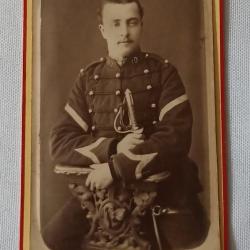 Photo soldat Fran&ccedil;ais cavalerie fin 19&egrave;me