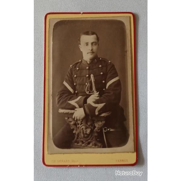 Photo soldat Fran�ais cavalerie fin 19�me