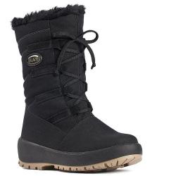 Bottes de neige apr&egrave;s ski femme avec crampons amovibles Olang Nora noir