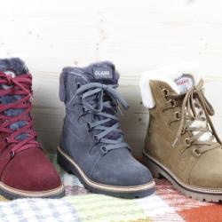 Bottes grands froids en cuir hydrofuge pour femme Olang Meribel moka