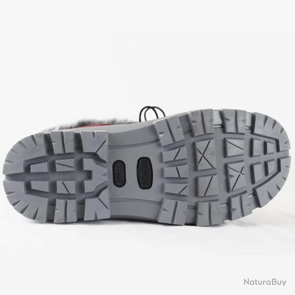 Bottes de neige apr�s-ski �tanche femme 35 � 42 gris anthracite 35/36