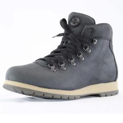 Chaussures homme chaudes montantes doubl&eacute;es thinsulate en cuir huil&eacute; 42 noir 42
