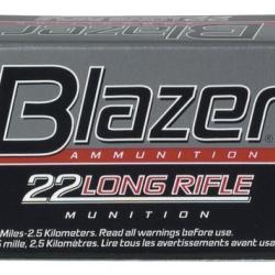 Cartouches CCI Blazer cal 22 lr 40 gr