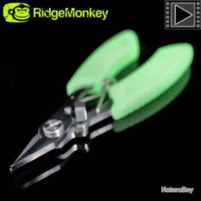 Ciseaux RidgeMonkey Nite Glow Braid Scissors - Ciseaux (12370782)