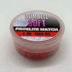 Dumbbell soft proelite match 8mm robin red
