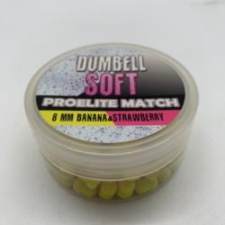 Dumbell soft proelite match 8mm banana strawberry