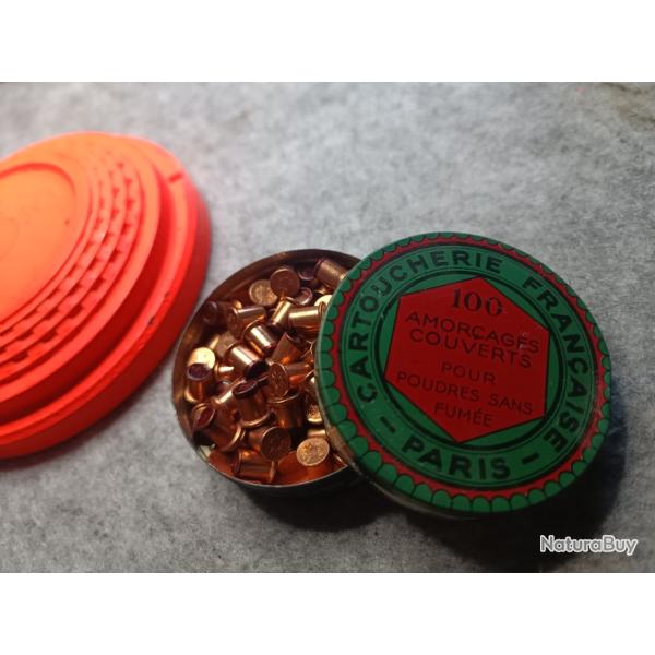 Boite amor�ages couverts cartoucherie fran�aise - 69 unit�s