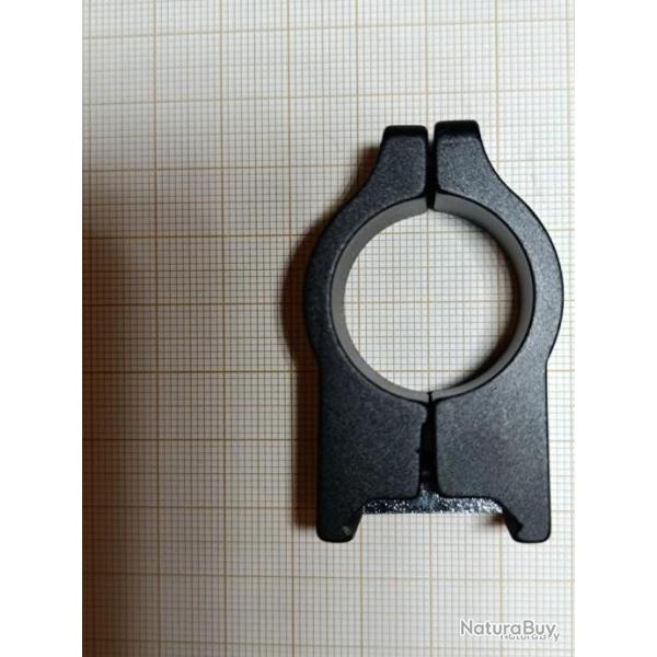 Colliers WEAVER pour montage d'optique sur rail 21 mm diam�tre 25,4 mm montage moyen MK5002 (A029)