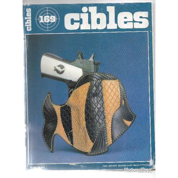 cibles 169 holster cuir , colt trooper mk III et mk V, dallas 1984 , tailles silhouettes m�talliques