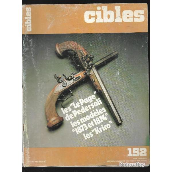 cibles 152 chamelot-delvigne 1873 et 1874, pistolets � silex davide pedersoli, distinguished 357