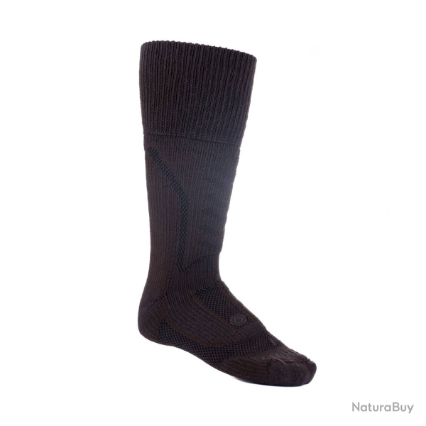 Chaussettes Le Chameau C�r�s - Marron fonc� / M