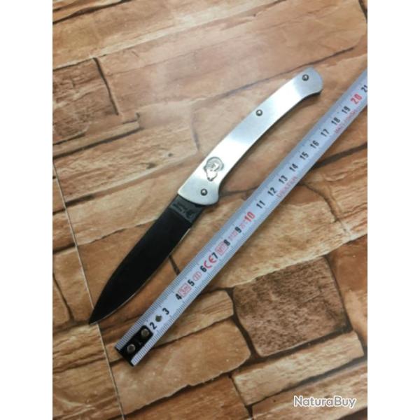 Couteau de poche ��LA FOURMI��lame carbone