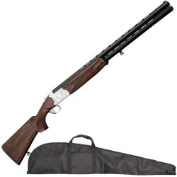 Pack Chasseur ! Fusil superpos&eacute; Yildiz Luxe de plaine - Cal.12/76 + fourreau
