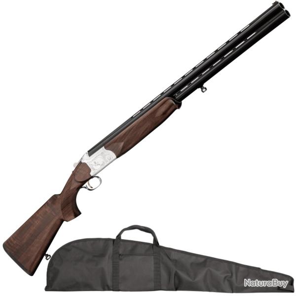 Pack Chasseur ! Fusil superpos� Yildiz Luxe de plaine - Cal.12/76 + fourreau