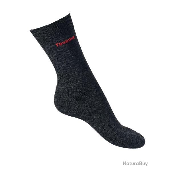 Chaussettes homme femme enfant fines laine m�rinos sp�ciale chaussure � membrane respirante 46-48 gr