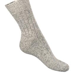 Chaussettes chaudes homme et femme &eacute;paisses laine gris chin&eacute; 37/39 gris chin&eacute;