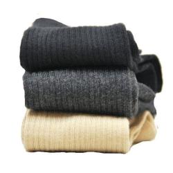 Chaussettes fines ville homme coton non comprimantes noir 46-48