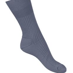 Chaussettes chaudes femme et homme 85 laine m&eacute;rinos non comprimantes 34/36 gris