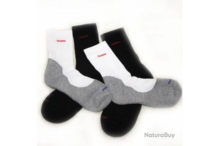 Chaussettes Wisport 4 Saisons Lumière - Homme - Coolmax Noir - NEUVES étiquettes