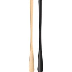 Chausse-pied scandinave en bois naturel grand mod&egrave;le noir