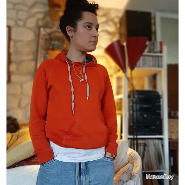 Sweatshirt homme et femme chaud et confortable � capuche en pure laine m�rinos XS (extra small) oran