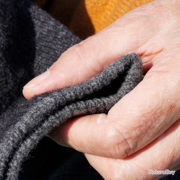 Pull Homme tr�s chaud en pure laine vierge col camionneur XL (extra large) jaune soleil