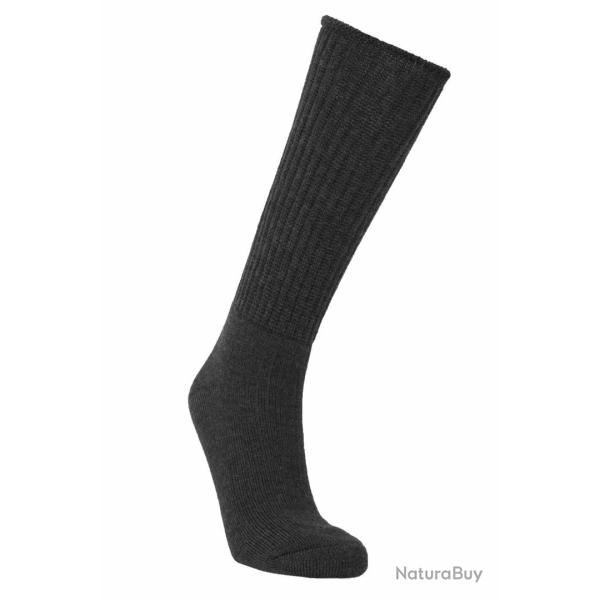 Chaussettes homme et femme en 80 laine m�rinos Top Confort 43/45 gris