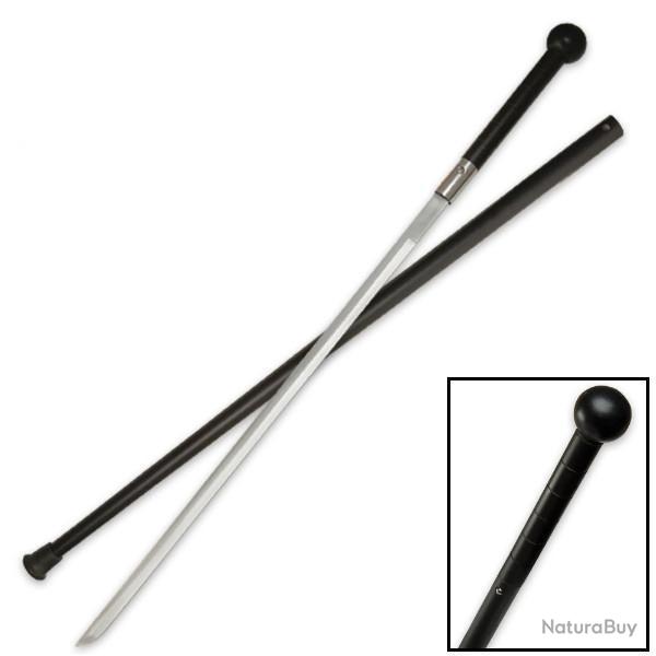 CANNE EPEE LAME ACIER (VFD25)