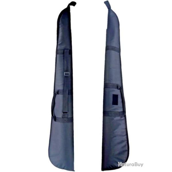 Sac de Transport pour Fusil Accessoires de Chasse et Sports de Plein Air Noir Noir