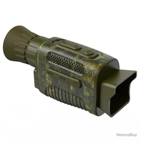 Monoculaire Vision Nocturne Num�rique 7X Zoom 2.7K Cam�ra IR Observation Animali�re Ext�rieure