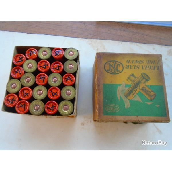 ANCIENNES CARTOUCHES DE COLLECTION CAL;20