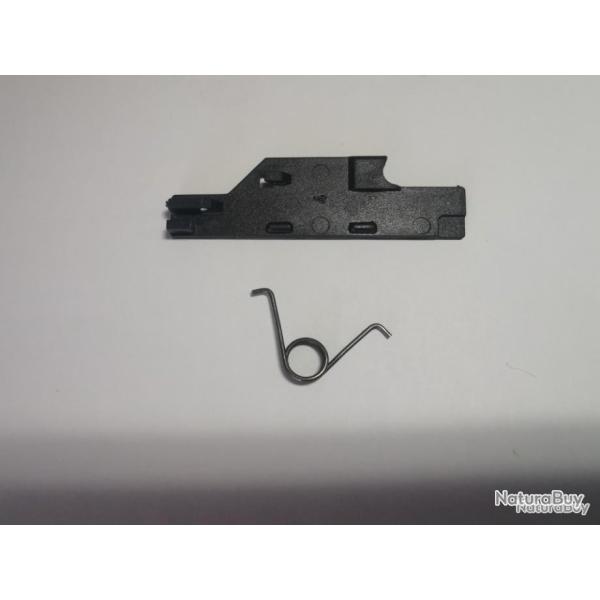 PIECE DETACHEE PLAQUETTE DE SECURITE + RESSORT POUR CARABINE GAMO (A021)