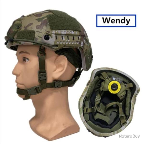 Casque balistique FAST NIJ IIIA 3A certifi� 0106.01 ISO Multicam