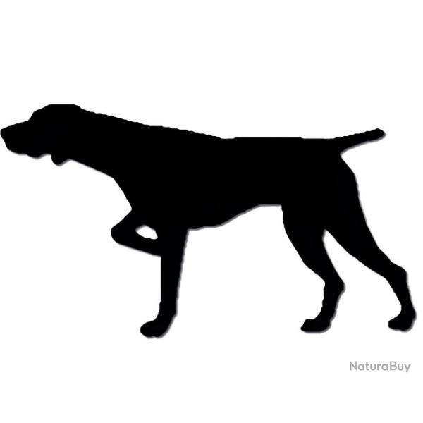 Chien � l'arr�t pointer Autocollant d�co voiture camping car ou autres plusieurs couleurs dispo zz