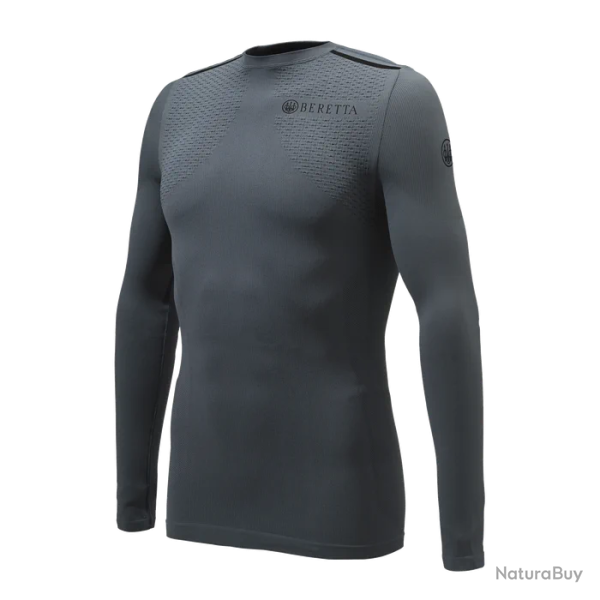 Maillot de corps Beretta Flash Seamless - Eb�ne / L-XL / Manches longues