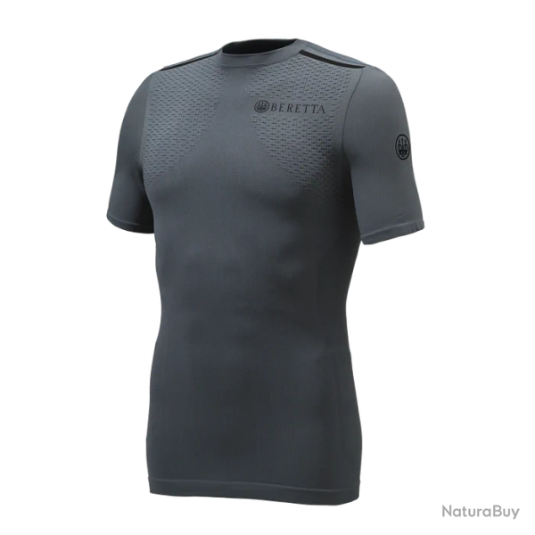 Maillot de corps Beretta Flash Seamless - Eb�ne / 2XL-3XL / Manche courtes