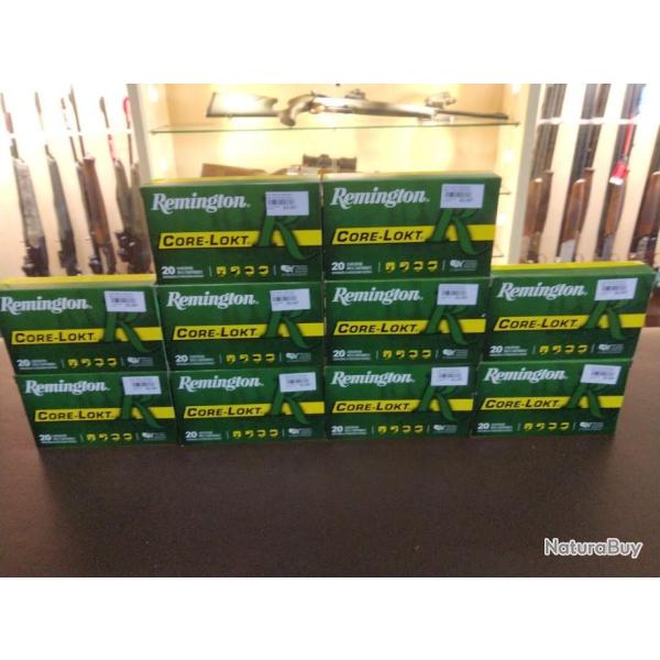 Munitions remington core-lokt calibre 7mm remington mag 175gr core-lokt PSP bo�te de 20