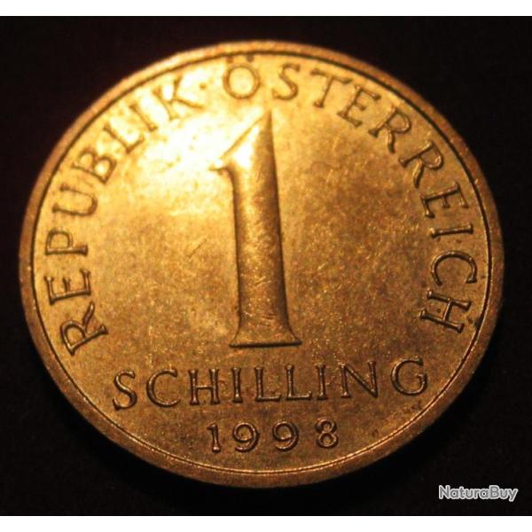 AUTRICHE piece de 1 SCHILLING 1998 ttb+