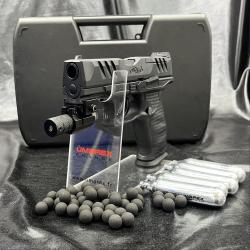 Pack laser pr&ecirc;t &agrave; tirer PISTOLET - "WALTHER PDP COMPACT 4' T4E " -CAL 43 - CO2