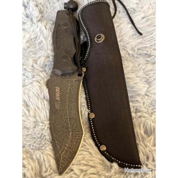 Couteau de chasse tr�s Robuste neuf jamais servi