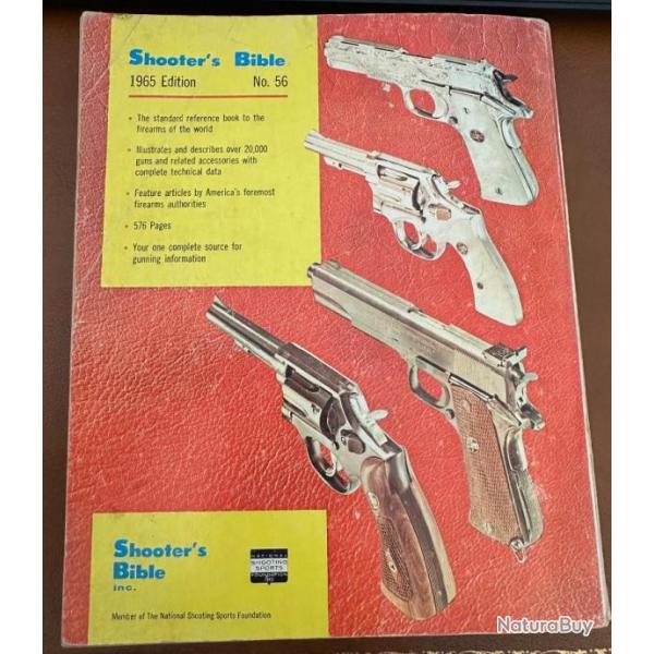 Introuvable en France-Edition de 1965 de SHOOTER'S BIBLE