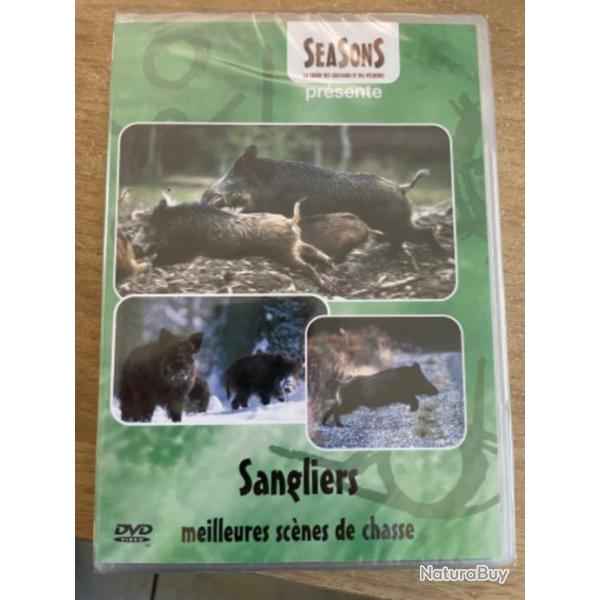 DVD season sangliers meilleures sc�nes de chasse