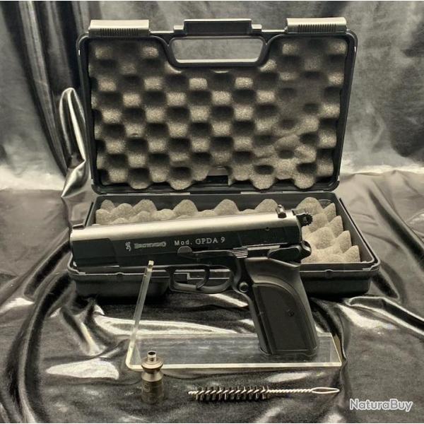 Pistolet d'alarme "BROWNING GPDA" CAL 9MM PAK - Noir